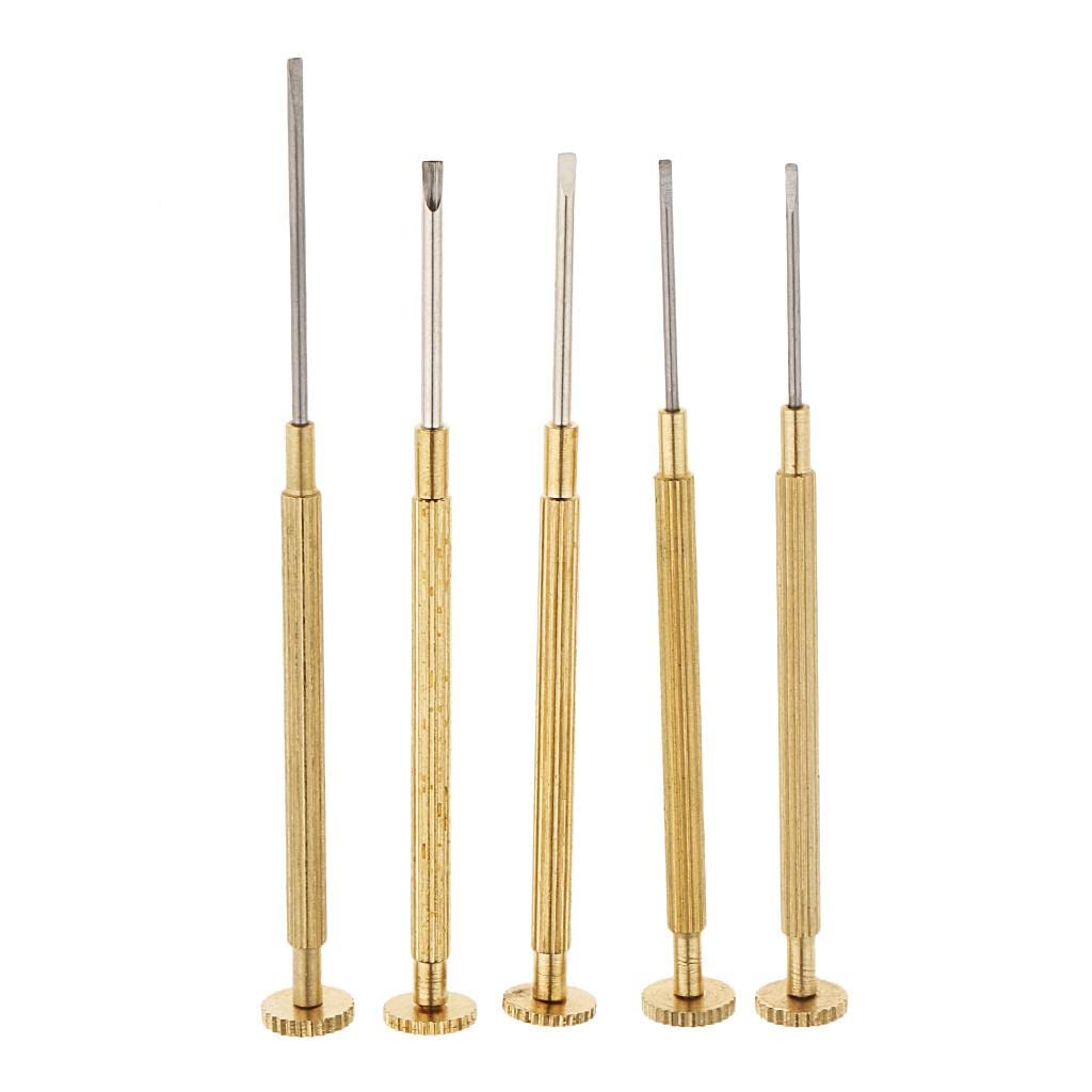 Loom Tree 5pcs Watch Screwdrivers Set Jewelers Flat Blade Repair Tools For Watchmaker (B09ZTT14BY) Amazon Price History, Amazon Price Tracker