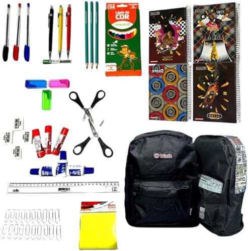 Material Escolar Completo Menino Ensino Fundamental Medio Barato ...