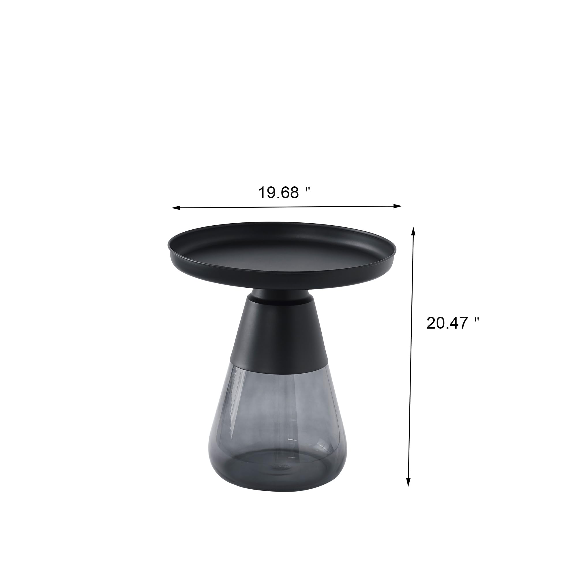 【あーき】X-base Smoked Glass Table Space Age Coffee Table with Smoked Glass Top and Chrome