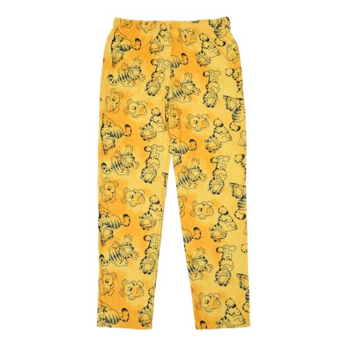 Bioworld Men's Adult Garfield Orange Sleep Pants- XX-Large3