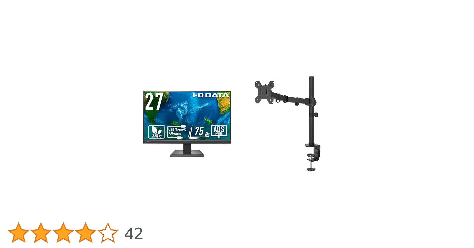 Amazon.co.jp: IODATA モニター 27インチ ADSパネル 非光沢
