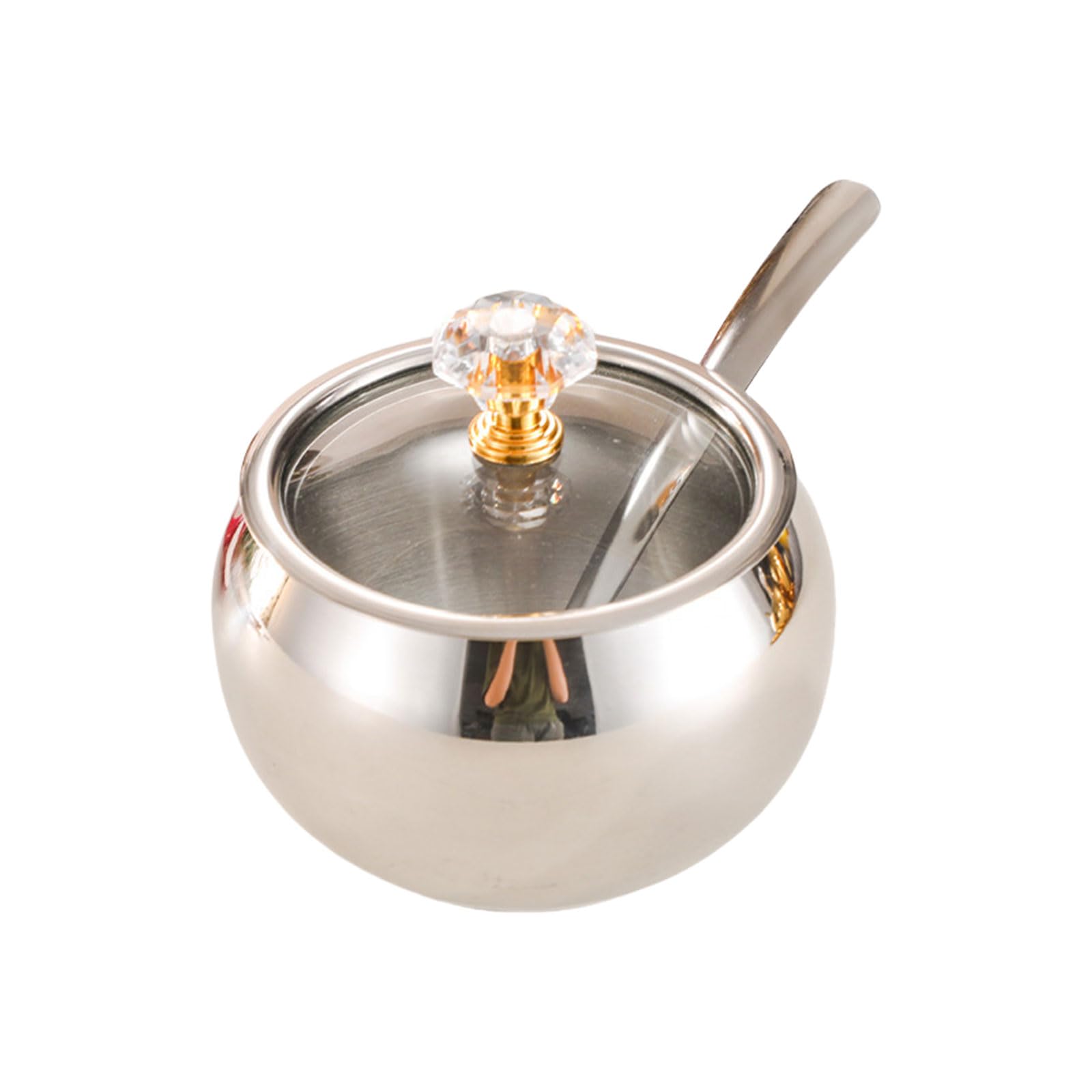 Xinsheinelry Kitchen Spices Jar 304Stainless Steel Texture Spices Storage Box Suitable for Home Cooking People and Professional Storage Box