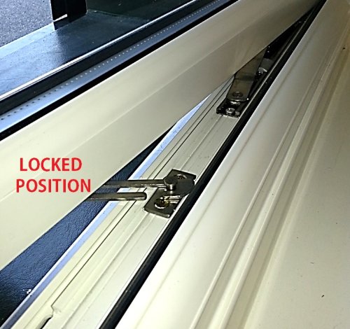 Secure Home UPVC Window Restrictor Hook. Child Lock Restrictor Safety Catch by HomeSecure