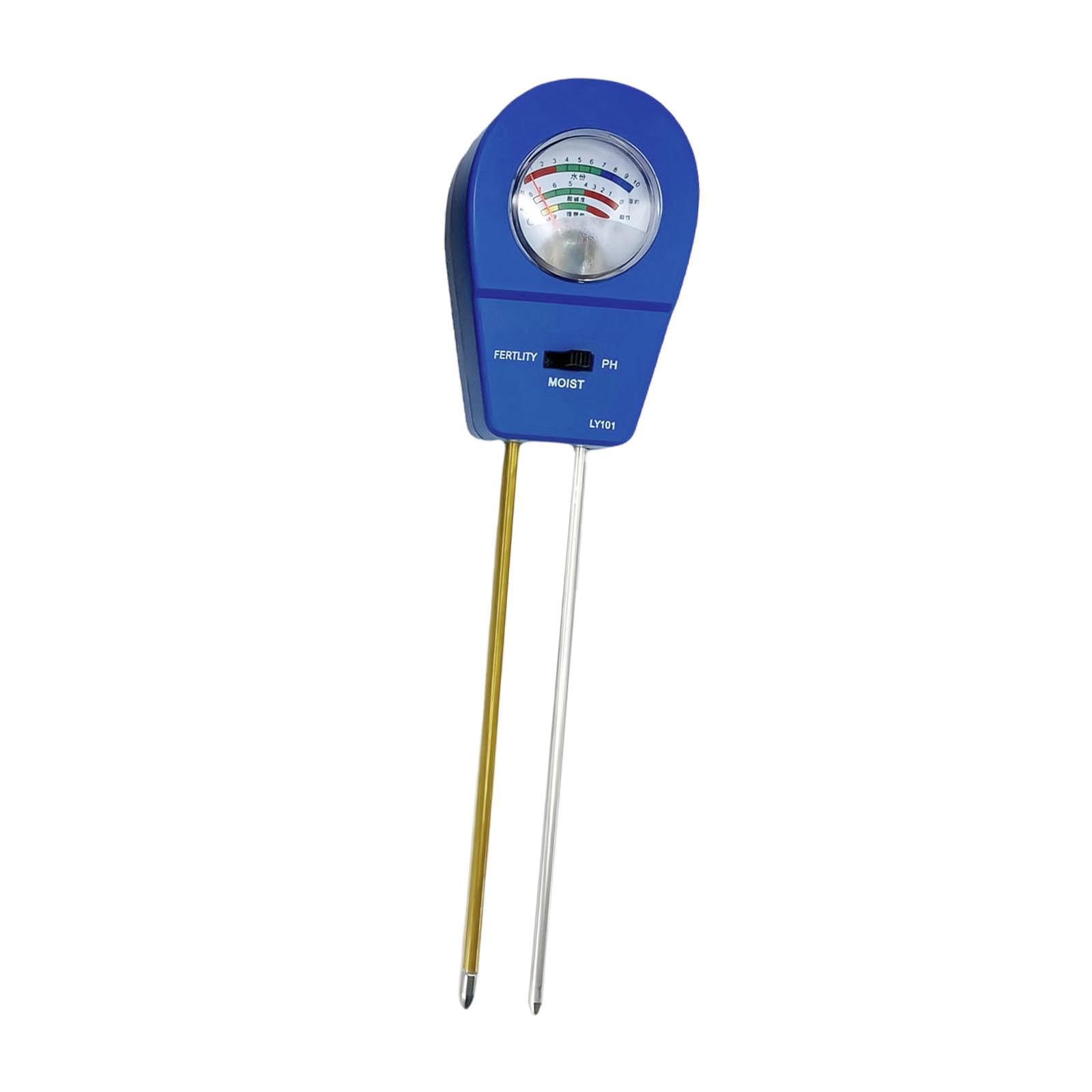 3 In 1 Soil Tester Portable Soil Moisture Meter For Farm Greenhouse Backyard Blue | Moisture & pH Meters | Plant Care, Soil & Accessories | Gardening Supplies | Yard, Garden & Outdoor Living-image-22