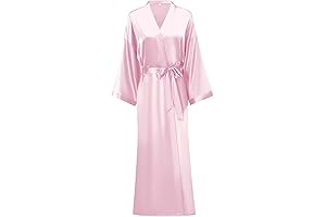 Women's Silky Satin Bathrobe - Indulge in Tranquil Luxury