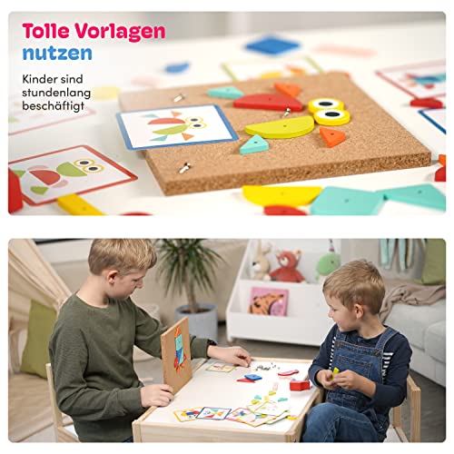 CUBIDI® Hammerspiel für Kinder ab 3 Jahre – Hämmerchenspiel Kinder Spielzeug ab 3 Jahre zur Förderung von Fantasie & Motorik Jungen und Mädchen.