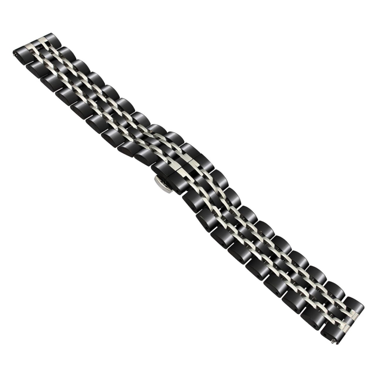 jojofuny Bracelet De Montre De Mode Bracelet De Montre Intelligente Bracelet De Montre En Acier Inoxydable Bracelet De Montre Intelligent S3