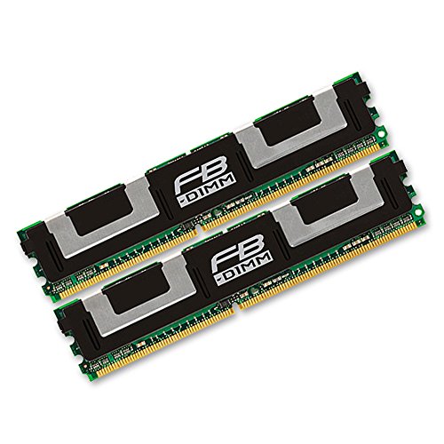 Kingston ValueRAM 4GB Kit (2x2GB) DDR2 667MHz FBDIMM Fully Buffered Server Memory KVR667D2D8F5K2/4G