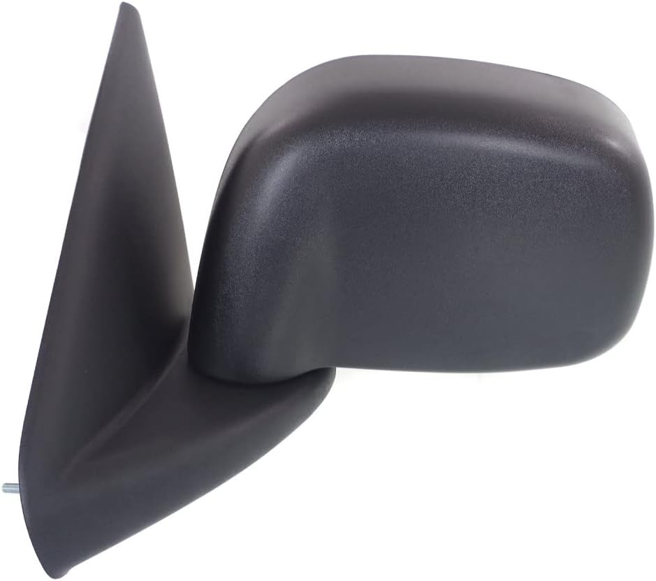 For Dodge Ram 1500 2002 03 04 05 06 07 2008 Door Mirror Driver Side | Textured | Power | Heated | Replacement For 55077925AD | CH1320215
