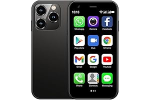 World's Smallest Smartphone Unlocked | Android 4G Cell Phone with 2 Nano...