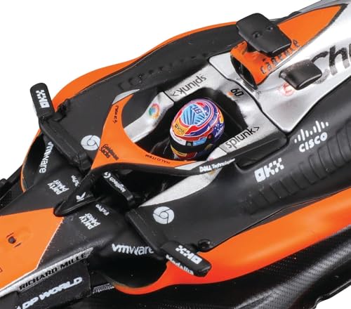 Bburago 1:43 F1 Race McLaren Racing MCL60 (2023) w/Driver - Norris #4 miniatura 2