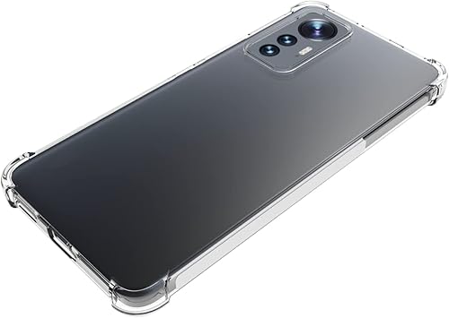 Miniatura 5 de USTIYA Funda para Mi 12 Lite transparente TPU cuatro esquinas funda protectora transparente suave