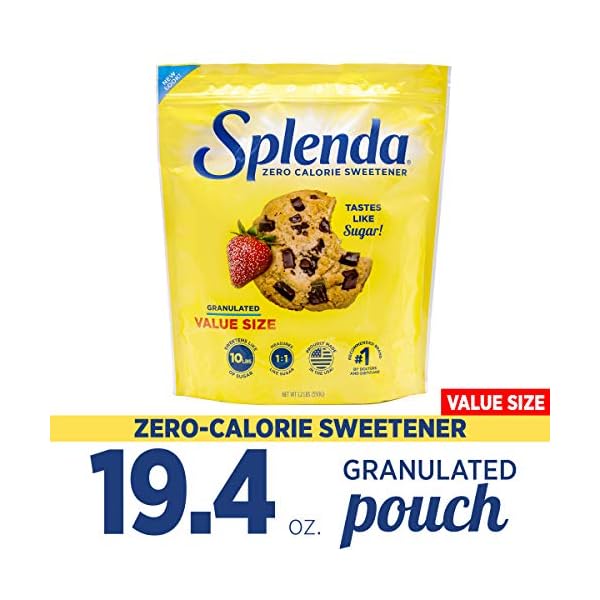 Splenda No Calorie Sweetener, Granulated, 550g Riesenpackung Süßstoff zum Backen und Kochen - aus USA – Bild 3