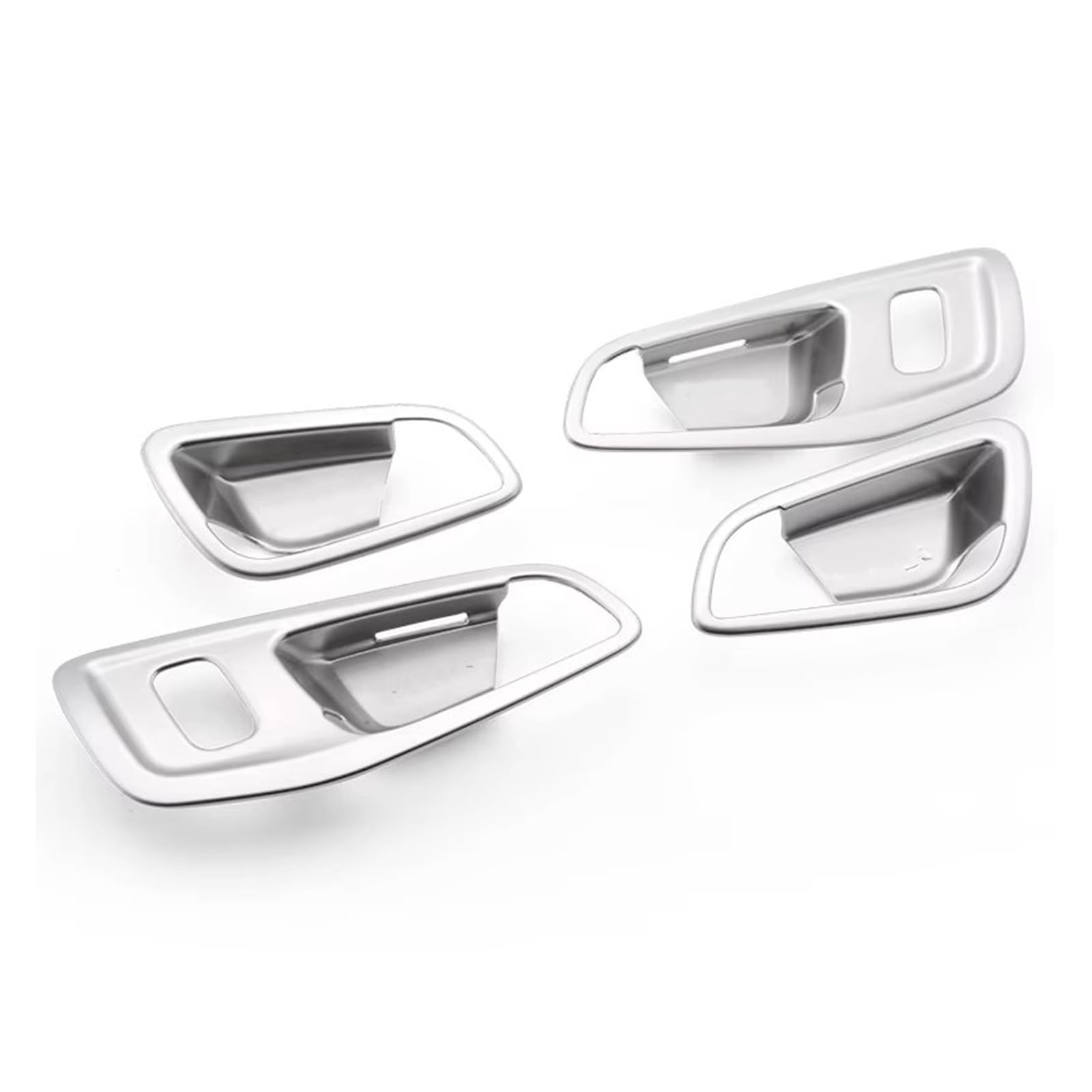 AJQBRMB Interior Trim for for Escape for Kuga 2013-2018 ABS Matte Interior Door Handle Catch Cover Bowl Trim Surround Frame Garnish Panel Frame Cover