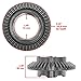 #US Replacement Parts Front Ring & Pinion Gear for Polaris for Sportsman 500 for Forest 10-14 (diep#1725-32907)