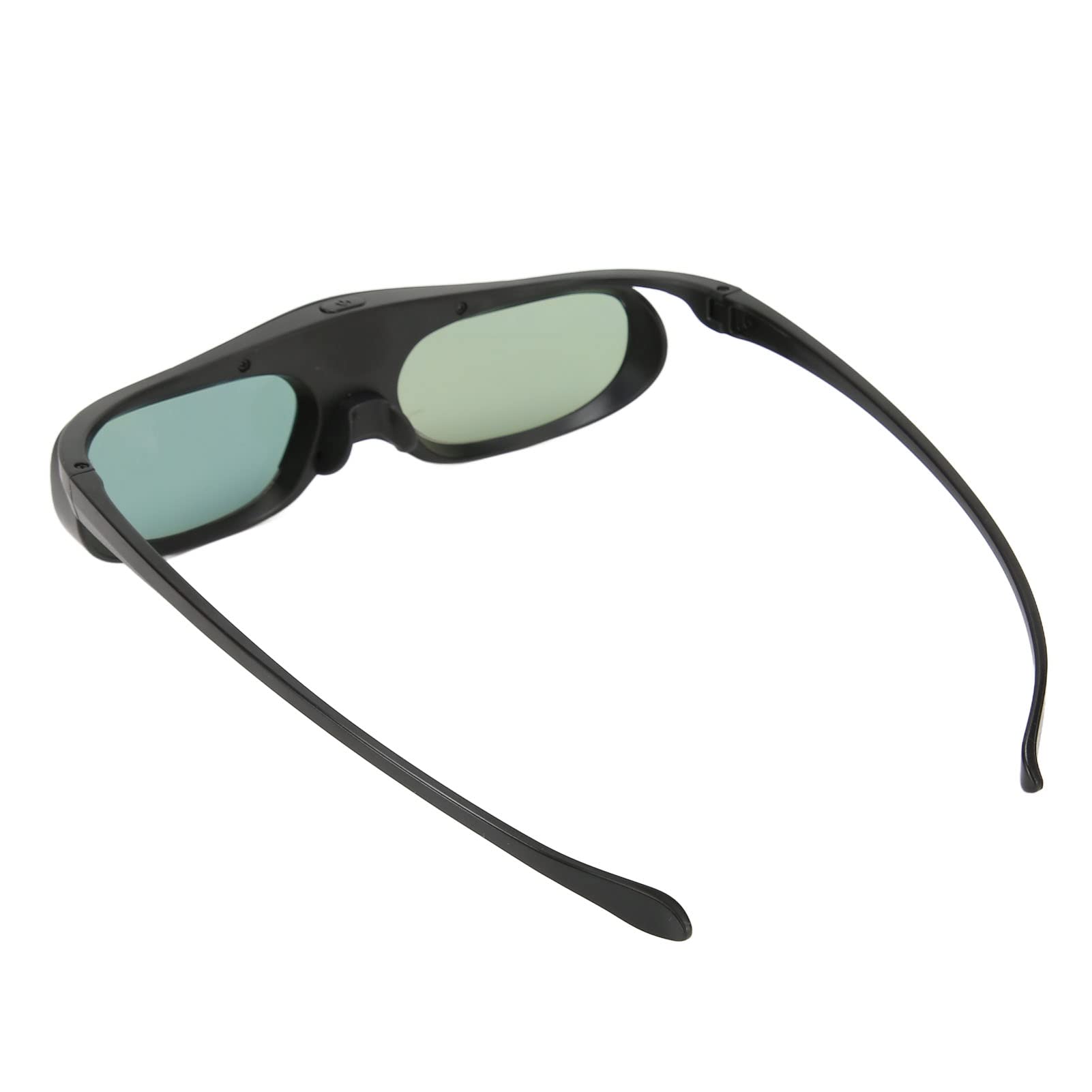 ciciglow Occhiali 3D DLP Link, Occhiali con Otturatore Attivo 3D Impostazione Semplice 144Hz Aggiorna Occhiali con Rotazione Occhio Sinistro Destro per Proiettore