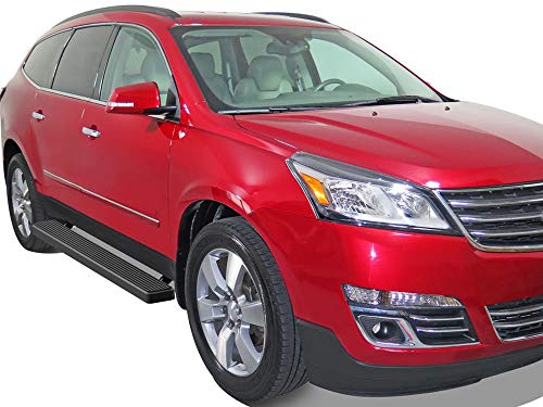 Estribos Running Boards 6in Negro Mate Compatible Chevy Traverse miniatura 2