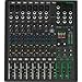 Mackie ProFX12v3+ 12-Channel Analog Mixer with Built-In FX, USB Recording, and Bluetooth Bundle with G-MIXERBAG-1515 Padded Nylon Mixer/Equipment Bag and Stereo Breakout Cable 10'