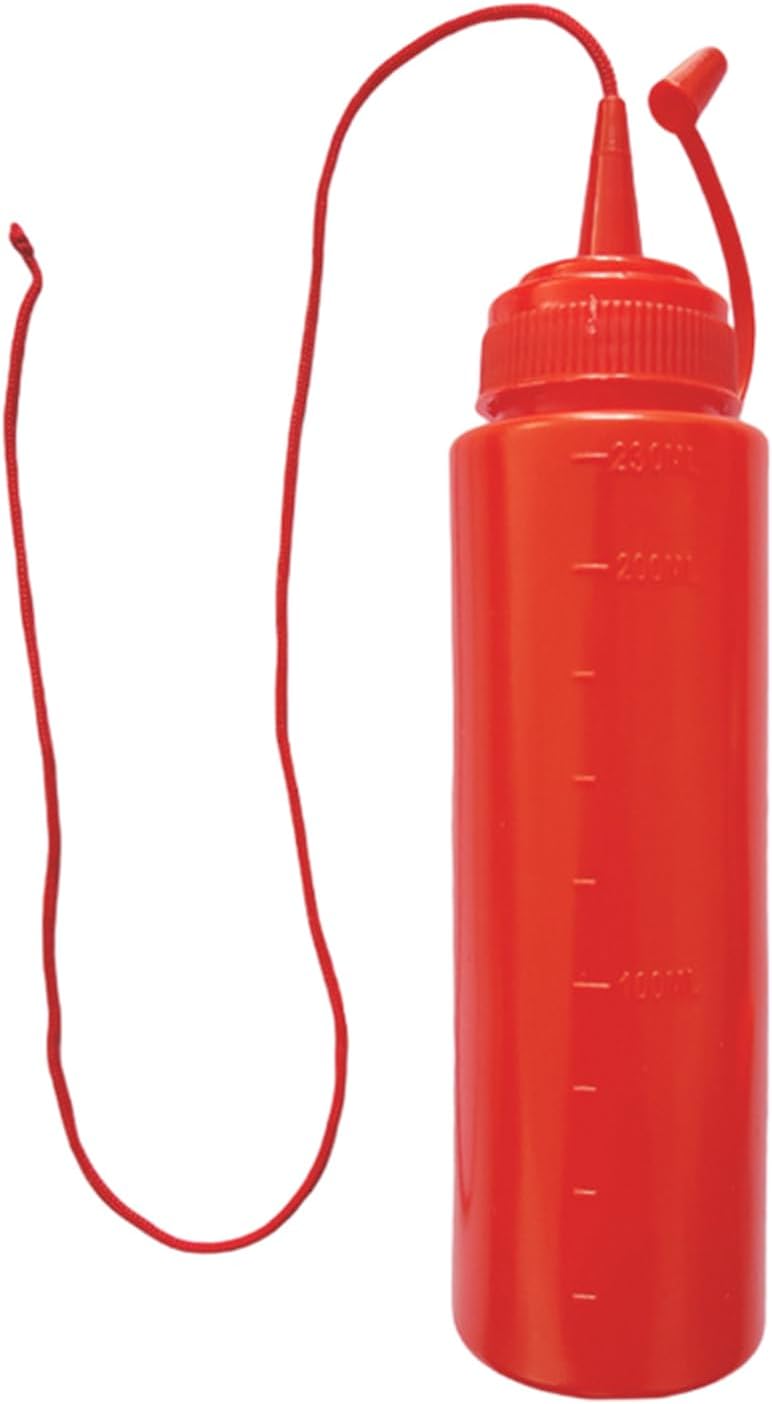 Mischief Bottle Set - Novelty Red Ketchup Bottle Toy, Trick Gag Decor | Realistic Looking Prank Squeeze Bottles for Fun Entertainment Jokes, April Fool's Day Surprise Office Desk Trick