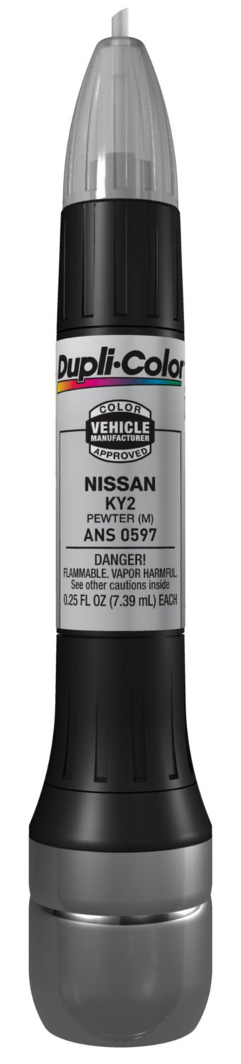 Dupli-Color ANS0597 Metallic Pewter Nissan Exact-Match Scratch Fix All-in-1 Touch-Up Paint - 0.5 oz.