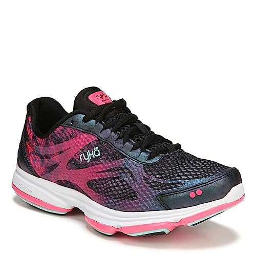 Ryka Feminino Devotion Plus 2, Preto/rosa, 8 Wide