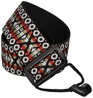 Classical Guitar/Ukulele Strap Black or Woven Tapestry Hootenanny Pattern with No Mar Nylon "J Shaped" Hook Adjustable no mar nylon buckle allows lengths from 26î to 34î long. Strap is 2" wide for maximum comfort and durability. Perfect for Mariachi ...