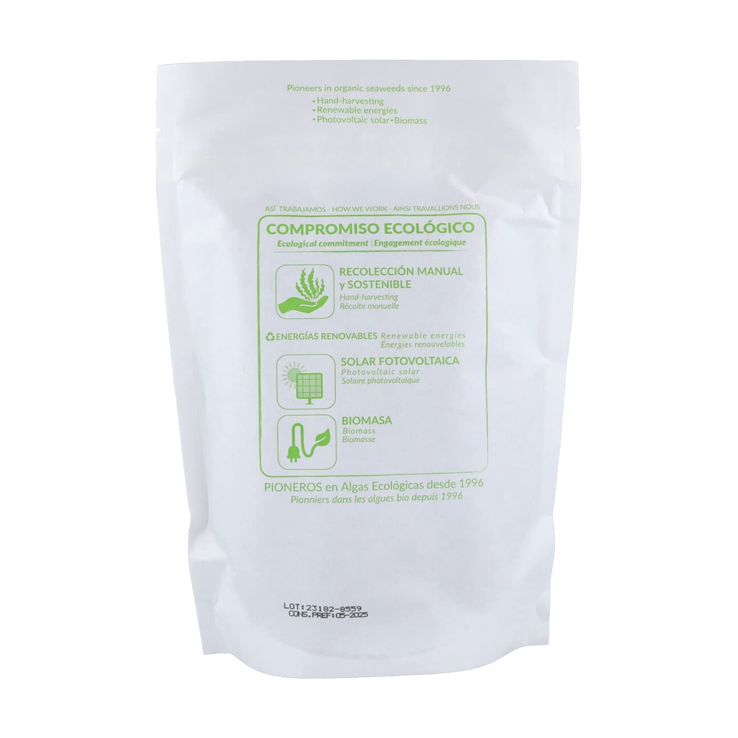 Alga Kombu BIO | 100 g | Naturitas Essentials | Rica en yodo para caldos | Alga Kombu deshidratada de agricultura ecológica | Algas para Cocinar