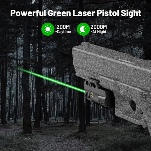 EZshoot Sub-Compact Picatinny Laser Sight for Pistol Handgun - image 7