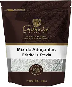 Mix de Adoçantes Gobeche Eritritol + Stevia - 400g