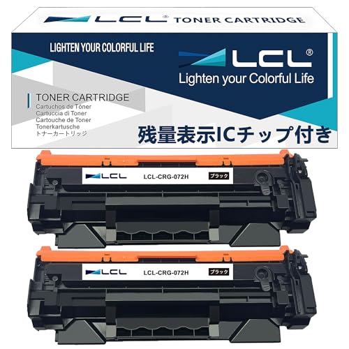 Amazon.co.jp: LCL CANON用 キャノン用 072 072H CRG-072 CRG-072H 大
