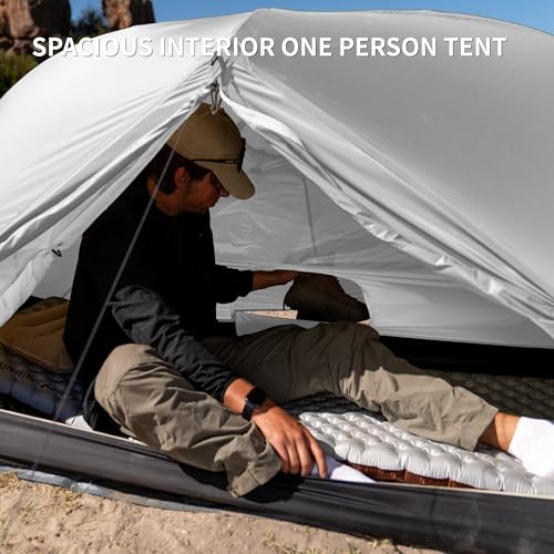 Image of Naturehike Mongar Upgraded 1 /2 /3 Person Backpacking Tent,Waterproof Lightweight Camping Tent with Footprint