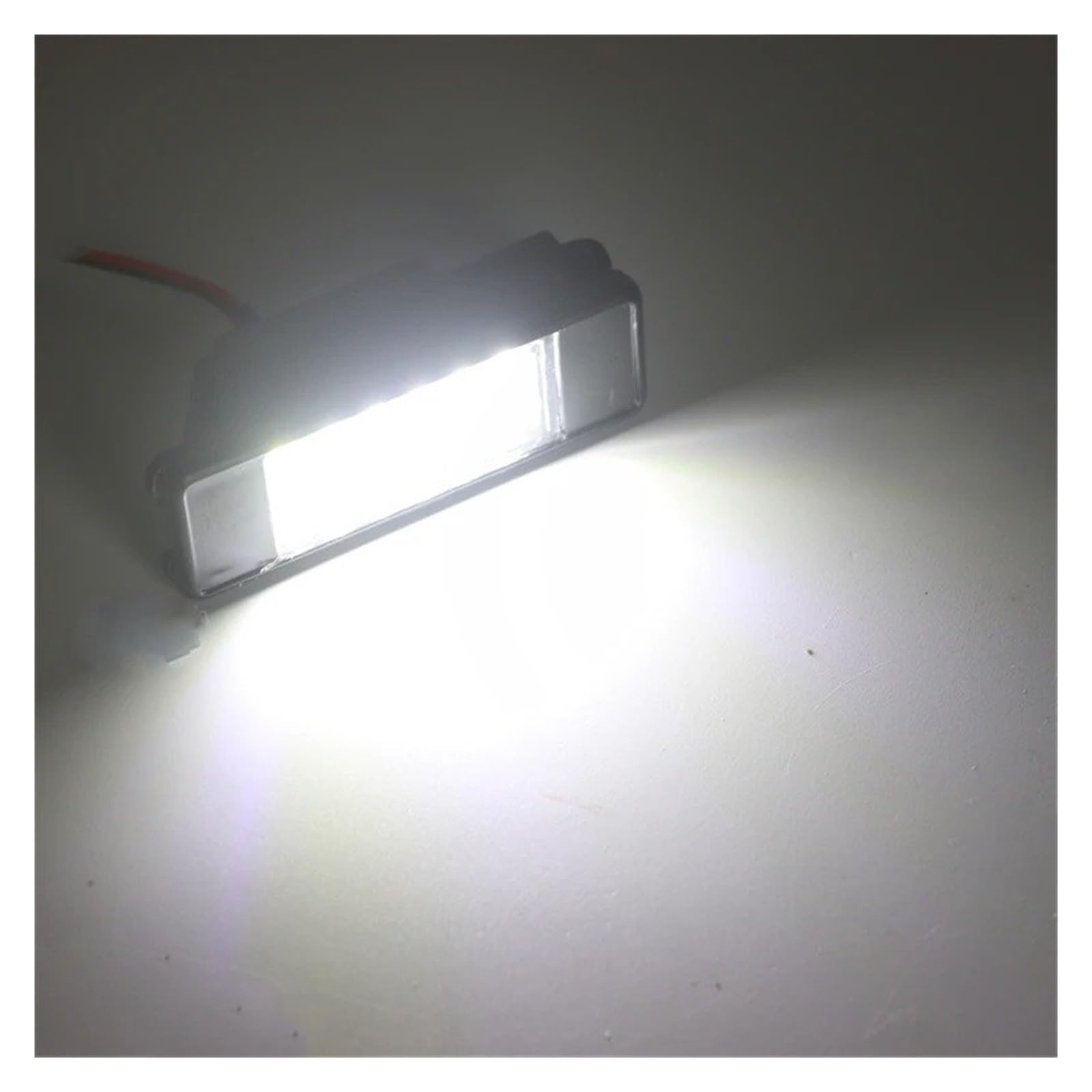 Iluminación De Matrícula Para Peugeot 106 1007 207CC 307 308 3008 508 607 2 Uds 12V LED Luz De Placa Matrícula Lámpara Blanca