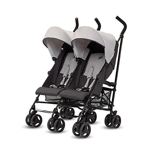 Inglesina Twin Swift - Sillita de paseo doble, unisex, color graphite