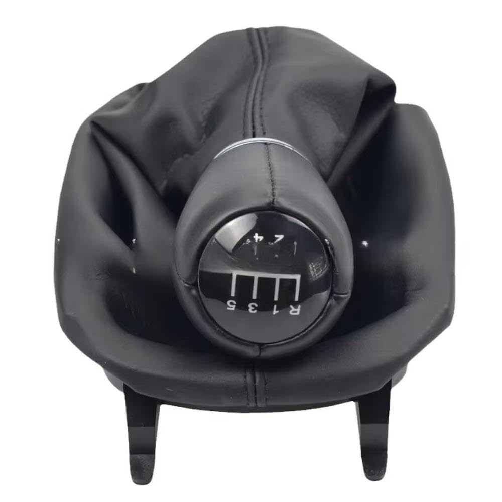 Ydxherta 5 Speed For Seat For Leon Mk1 For Toledo Mk2 1998-2005 Gear Shift Knob Head 5/6 Speed Gear Shift Lever Stick With Gaitor Boot Cover Auto Parts(5 Speed)