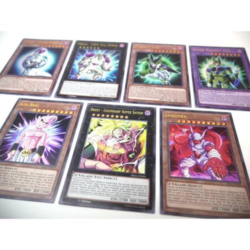 WAIFUWORLD SHOP YGO x DBZ 2-Player Playset | Z-Villain Deck | Yu-Gi-Oh! Deck im Theme Dragonball Z | Trading Card Game | Dragonball Karten | 1 x 1 Deck – Bild 5