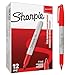 Produktbild Sharpie Permanent Marker | Marker Stifte mit feiner Spitze | Rot | 12 Stück Market Set