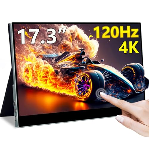 Amazon.co.jp: Cuview 17.3インチ 4K 120Hzモバイルモニター
