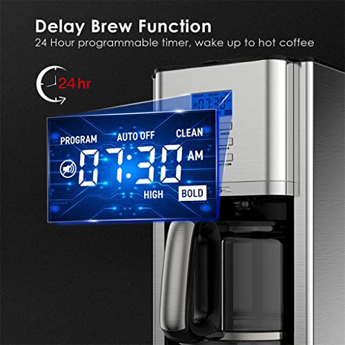 Cafetera semiautomática con espumador y tanque extraíble miniatura 3