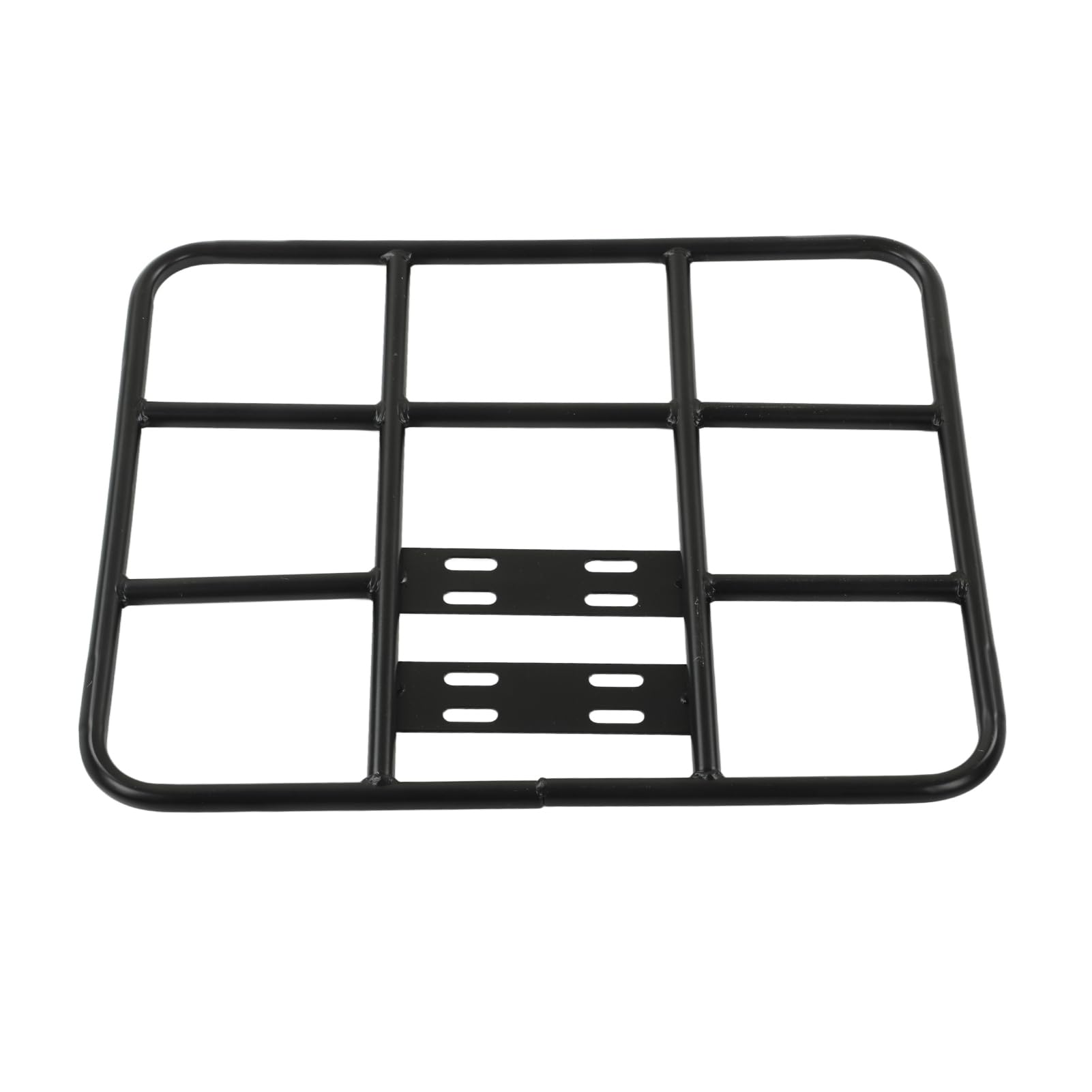 Food Delivery Box Rack Rear Grille Universal Motorcycle Rear Rack Extension 80kg Loading Seamless Steel Tube for Motorcycle Electric Bicycle(48/38-Type 2)