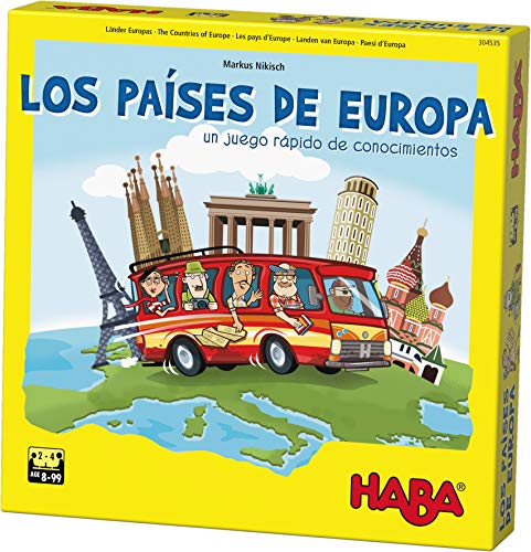 Preisvergleich Produktbild HABA Tischset, die Länder Europas bunt (Habermass H304535)