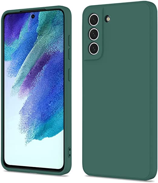 VSHOP Silicone Back Case Cover Compatible for Samsung Galaxy S21 FE 5G | Microfiber Inside | 360 Degree Protection Back Cover Case for Samsung Galaxy S21 FE 5G - Green (B0BQMTNR5J) Amazon Price History, Amazon Price Tracker