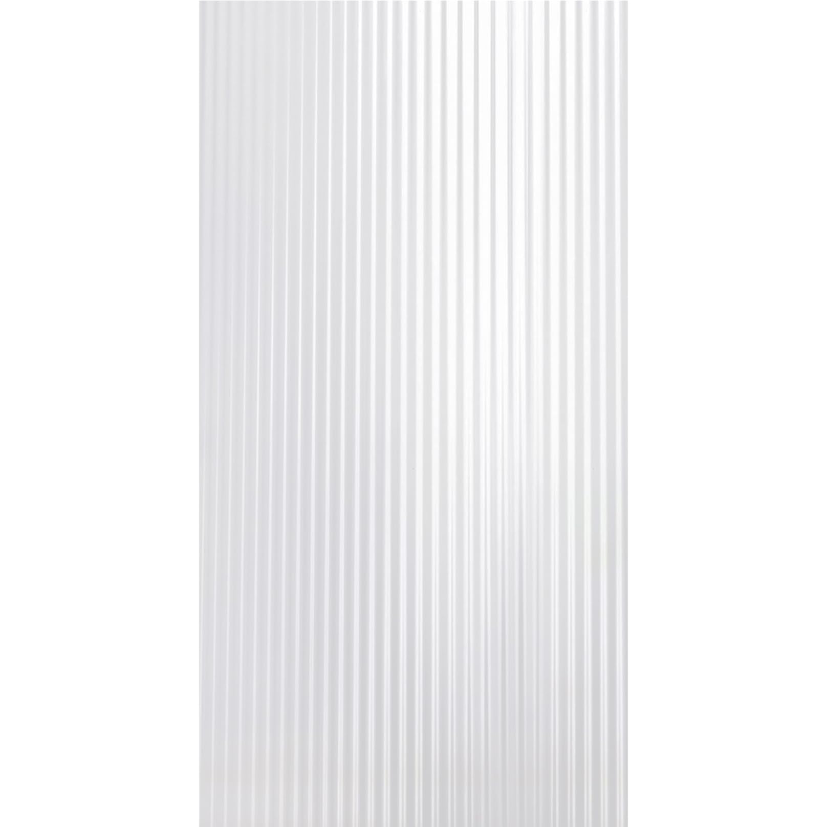 AwnsIMfreien Window Privacy Film 118 x 24 Vertical Strip Fluted Glass Window Film Decorative Frosted Glass Static Cling for Bathroom Door Anti UV Sun Block, Privacy