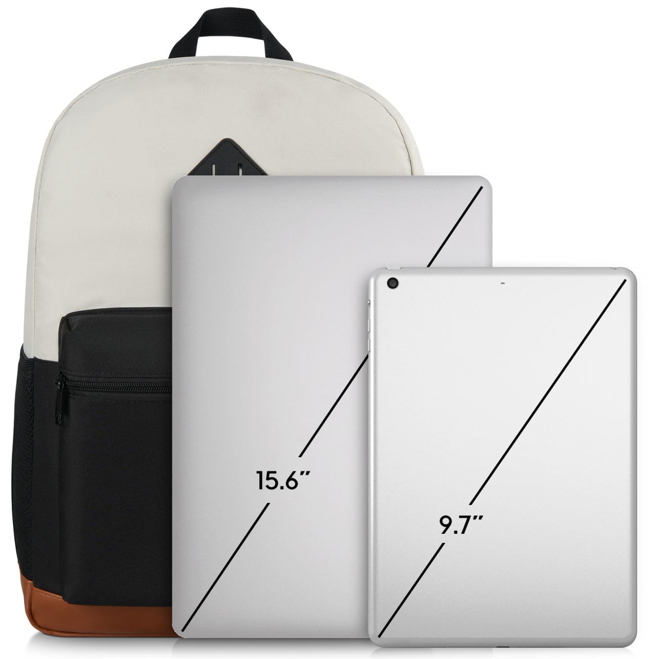 YAMTION Sac à Dos d'École pour Filles et Garçons,Sac à Dos pour Ordinateur Portable avec Port de Chargement USB pour Homme et Femme,Sac Scolaire Sac Lycée Cartable Collège Sacoche