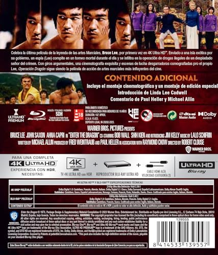 Operación Dragón (4K UHD + Blu-ray)