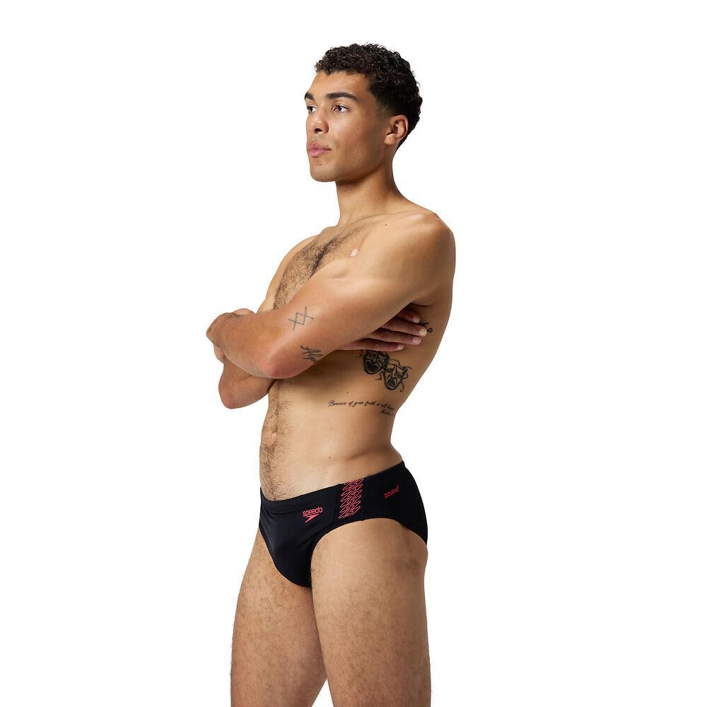 Speedo Krótkie Mężczyźni Hyperboom Splice Briefs |Quick Drying | Training | Fitness | Chlorine Resistant