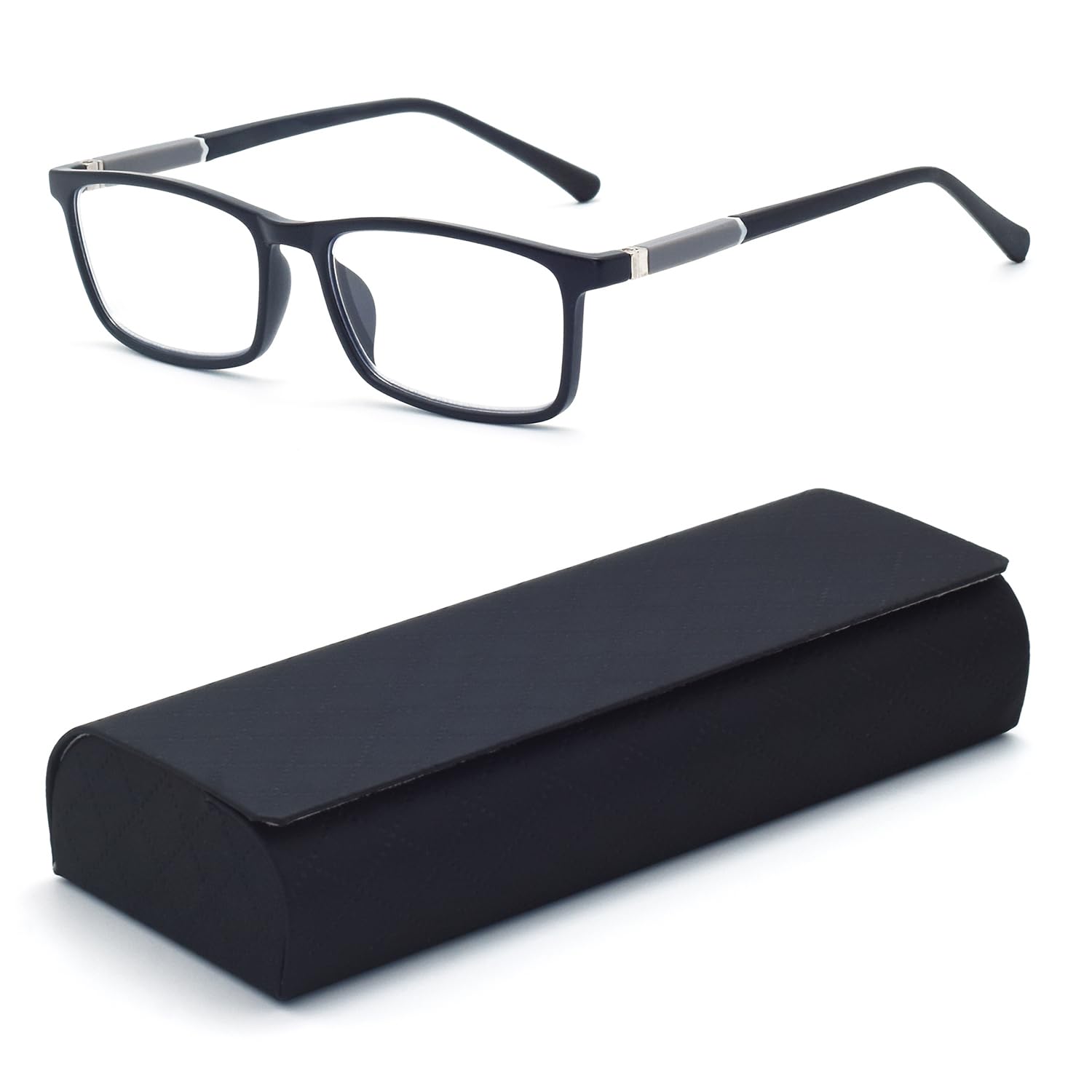 Nearsighted Short-Sighted Light Glasses with Hard Case Spring Hinge Distance Glasses Not reading glasses