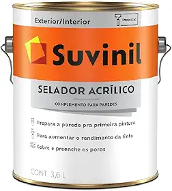 Selador Acrílico Suvinil 3,6 ltrs