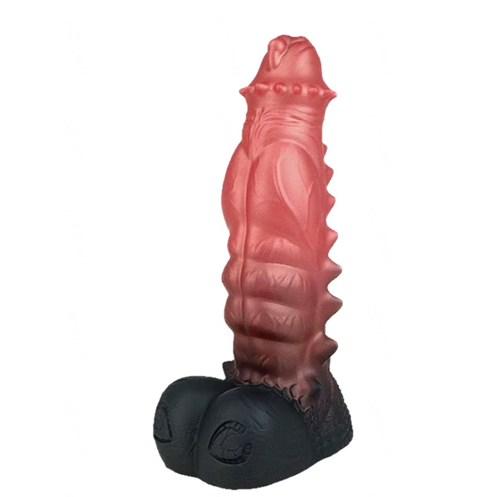 Fallo Cavallo Enorme Di Xxl Xs Ultra Small Indossabile Realistico a Forma Con in Silicone Dildo Fantasy Animal Horse Grosso Ventosa Piccolo Didol Donne Grande Realistici Dildi Uomo Xxxl,red-XL