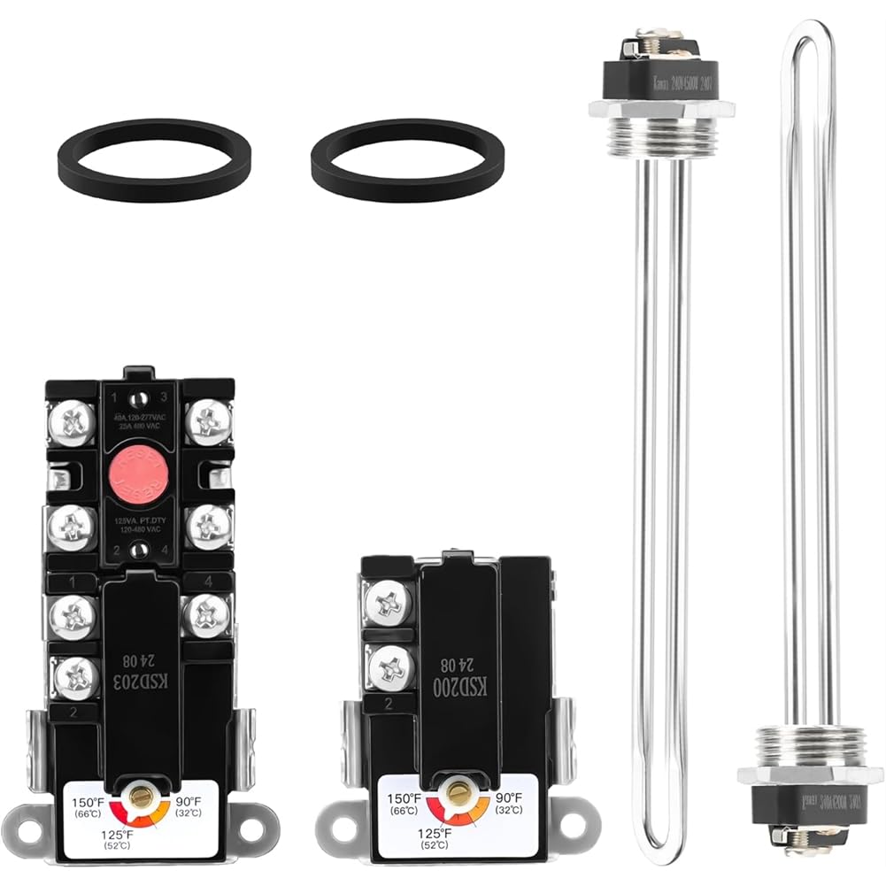 Ijsdnvjndx As Shown Water Heater Replacement Parts Electric Water Heater Tune-Up Kit Heater Fits For Most Electric