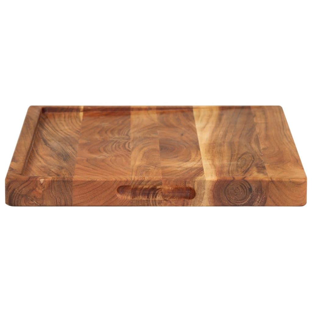 Tabla de cortar de madera maciza, tabla de cortar de alta calidad para cocina, duradera y fácil de limpiar, perfecta para los entusiastas de la cocina